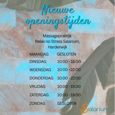 Openingstijden